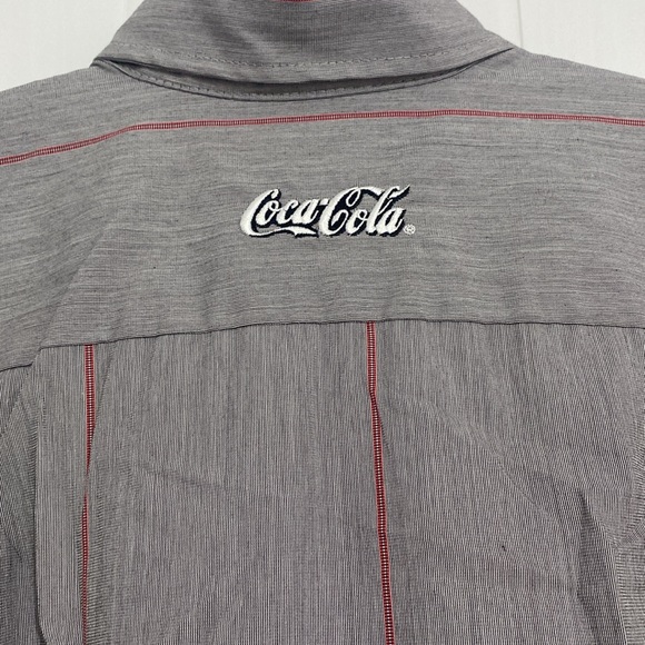 Vintage Coca-Cola Delivery Truck Worker Short Sleeve Shirt Neck 16.5 ( 50 A) - Picture 5 of 7